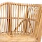 Bali & Pari Nagoya Modern Bohemian Natural Rattan Wide Seat Lounge Chair 235-13342-ZORO - alternate 3